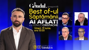 Gândul prezintă Best Of Ai aflat! Cu Ionuț Cristache - vineri, 19 iunie, de la ora 15.00