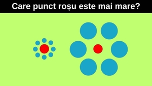Test IQ | Care punct roșu este mai mare? Cei mai inteligenți răspund în doar 5 secunde