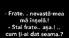 BANC | Cum îți dai seama că nevasta te înșală