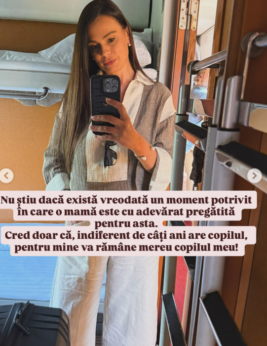 Anca Serea nu și-a mai putut stăpâni emoțiile. Gestul făcut după ce fiica ei a plecat la facultate