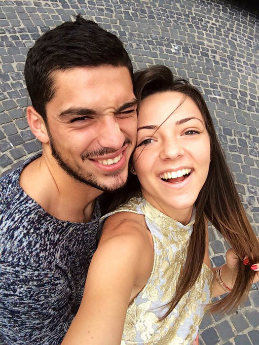 Nicu şi Andreea formează un cuplu frumos