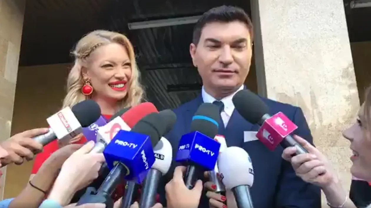 Valentina Pelinel și Cristi Borcea, primele declarații după cununia civilă: “Luna de miere o s-o facem la psihologie-psihiatrie”