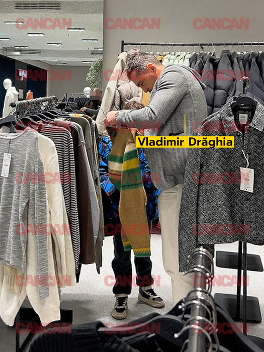 Și-a făcut de cap cu fetița de mână! Vladimir Drăghia nu mai poate fi oprit la cumpărături! Și-a pus fesul în cap, a scos telefonul și…