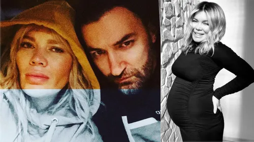 Gina Pistol și Smiley, sărut pasional în văzul lumii! Ipostaza rară i-a emoționat atât pe apropiații cuplului, dar și pe fani: “Bebele este deja la ușă”