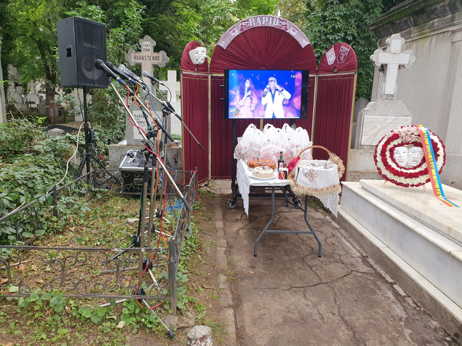 40 de zile fără Ion Dichiseanu! Imagini în premieră de la parastasul marelui actor