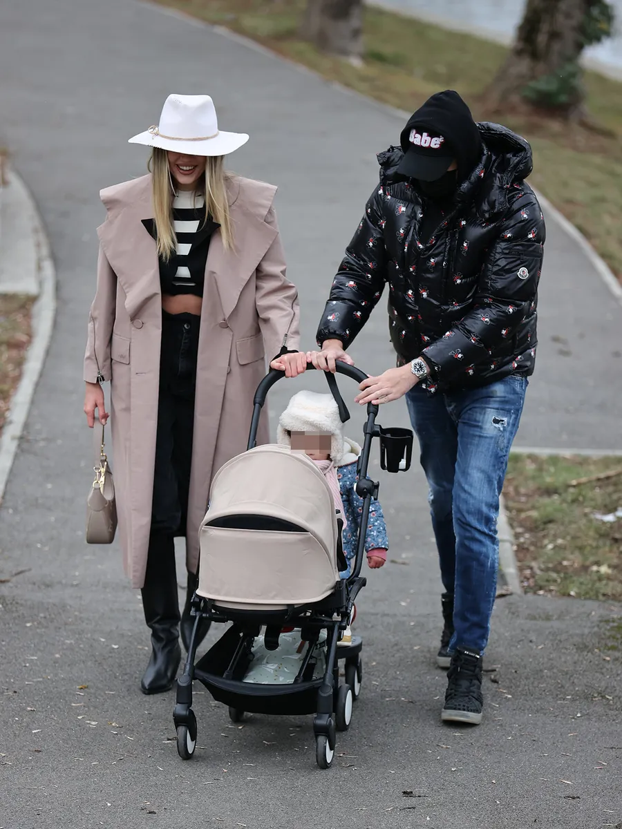 Emily Burghelea, Andrei și cei doi copii 