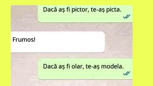 Bancul sfârșitului de mai | "Dacă aș fi olar, te-aș modela!"