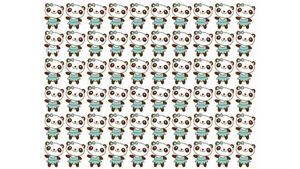 Test de logică | Un singur ursuleț panda este diferit de toți ceilalți. Îl puteți găsi?