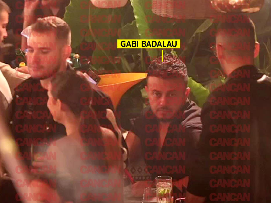 Gabi Bădălău a tras din narghilea