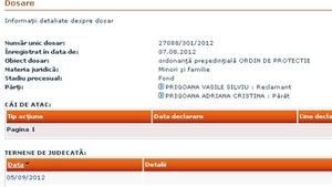 Iata dovada ca Prigoana a dat-o in judecata pe Bahmu! Ii cere custodia copiilor prin ordonanta presedintiala!
