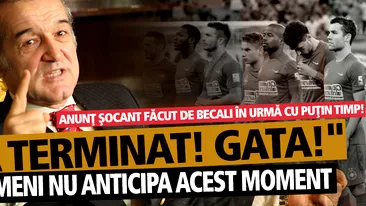 S-A TERMINAT! GATA! ANUNT SOCANT FACUT DE BECALI IN URMA CU PUTIN TIMP! NIMENI NU ANTICIPA ACEST MONMENT