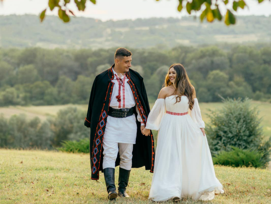 George Simion și Ilinca Munteanu. Foto: Facebook