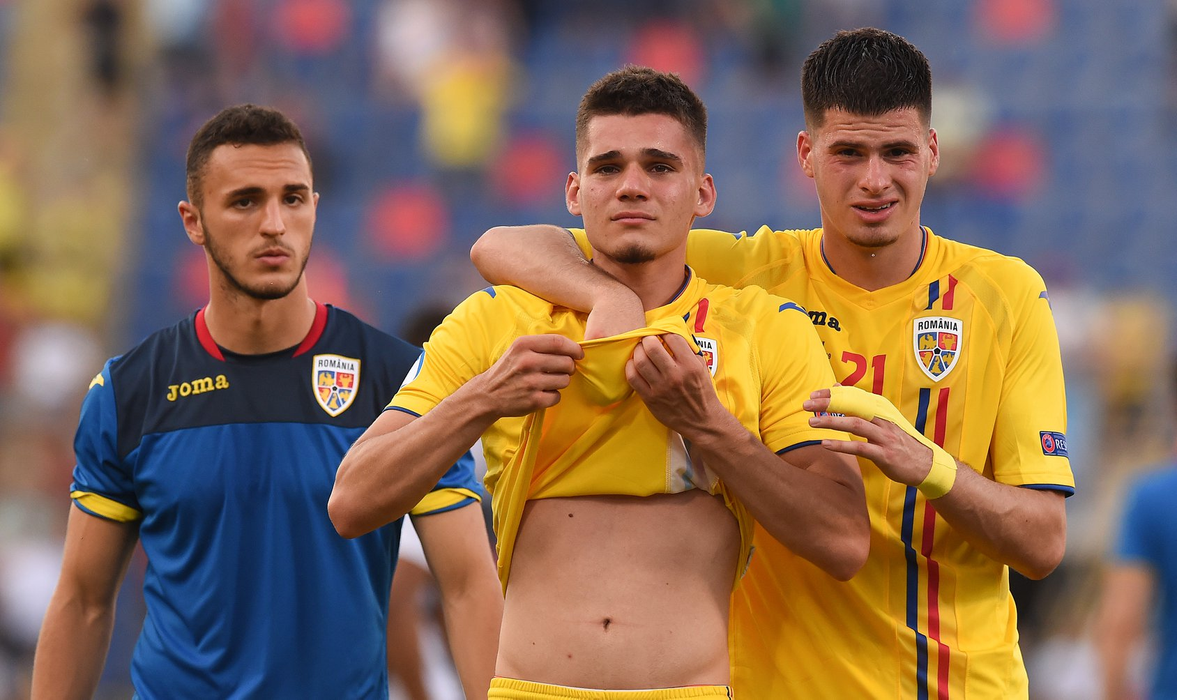 Iubita lui Cristi Manea, în tribune la meciul României U21 cu Germania. Cum arată Andreea la câteva zile după ce a fost bătută de un suporter
