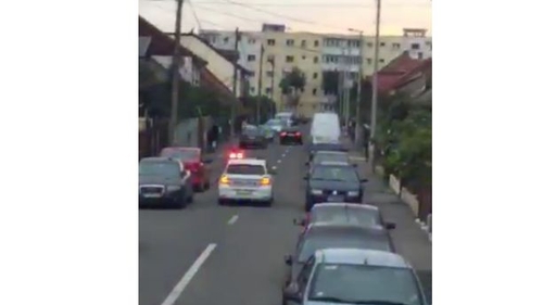 Urmărire ca în filme în Brașov, după ce un șofer a refuzat etilotestul!