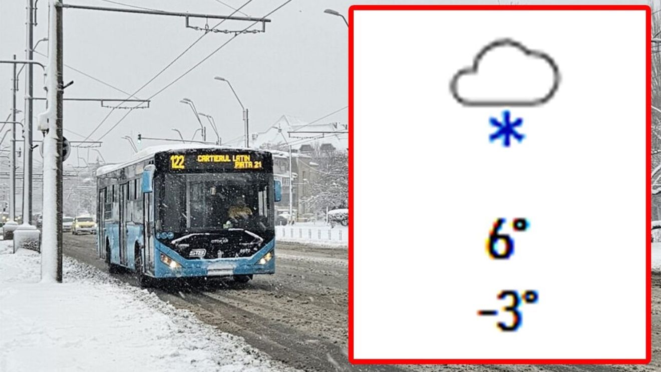 Pe ce dată vine iarna în București, de fapt. Meteorologii Accuwerather anunță prima temperatura negativă în Capitală
