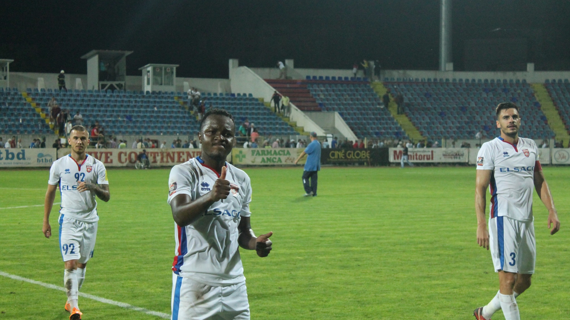 Hervin Ongenda: „Fotbalul din România e la un nivel bun!”