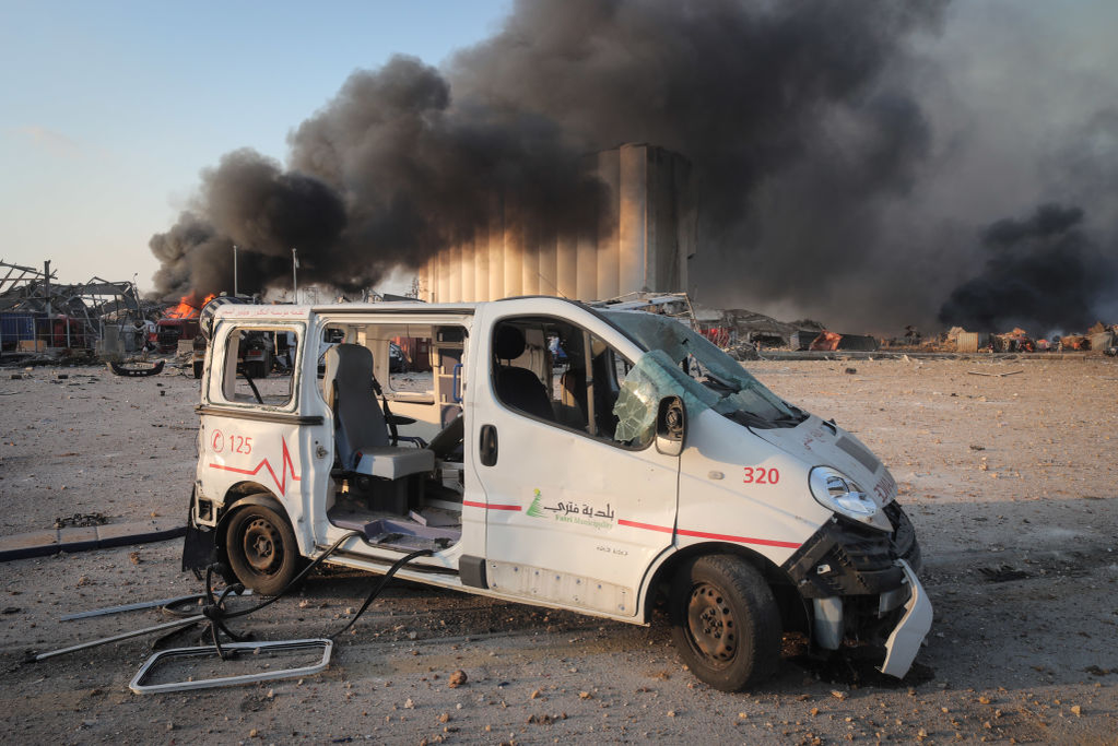Alertă în Beirut! Au avut loc explozii uriașe soldate cu aproximativ 30 de morți și mii de răniți