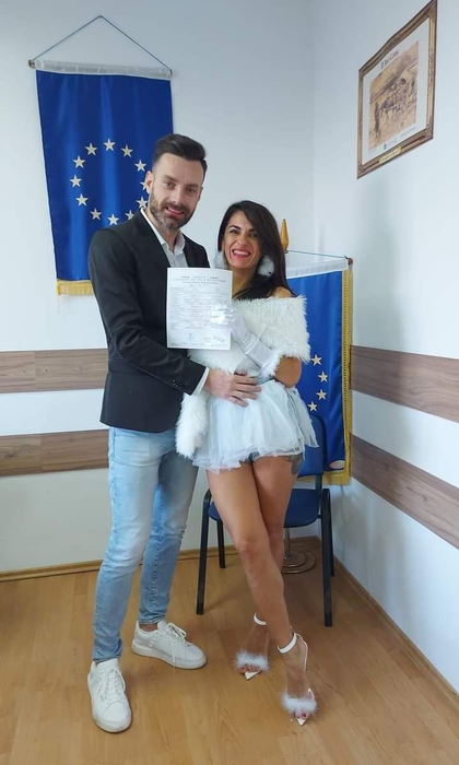 Ex-soția lui Mădălin Ionescu, mai fericită ca niciodată! Mihaela Coșerariu s-a căsătorit cu Cătălin Șerbănescu