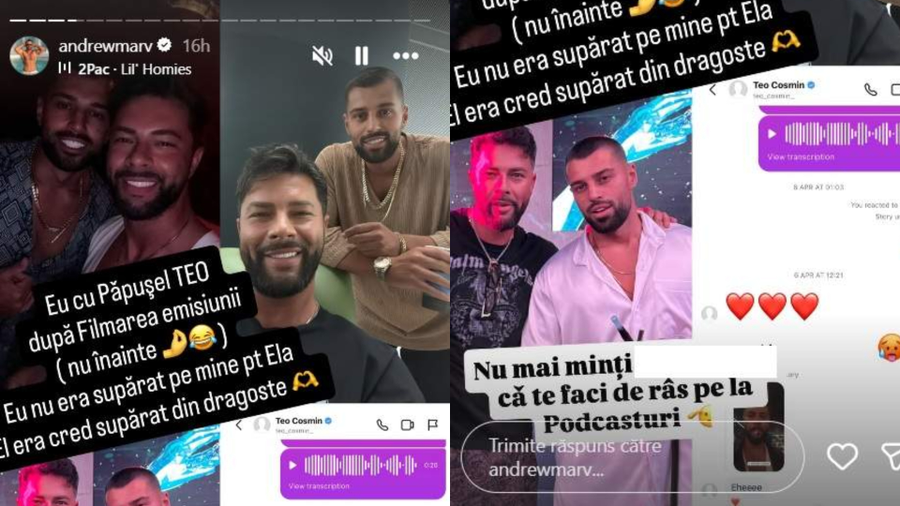 Andrei Vasile scoate „artileria grea” după atacul lui Teo Costache: „Te faci de râs”