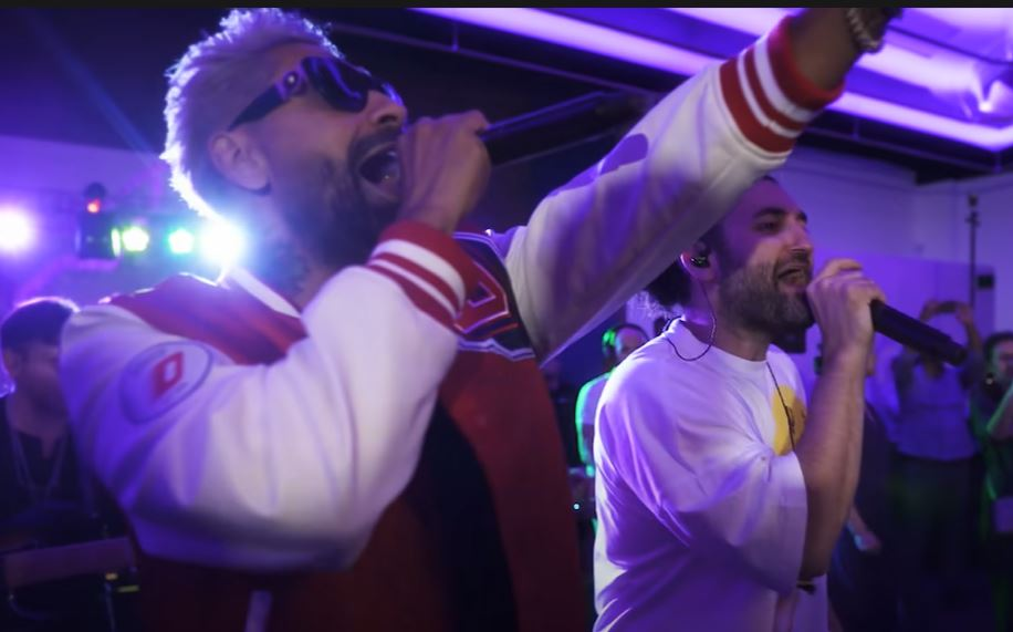 Moment de senzație cu Smiley și Connect-R. Cei doi au cântat împreună în fața publicului