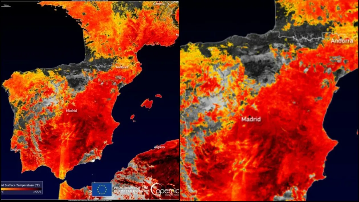 Prognoza meteo actualizată! Temperaturi istorice de peste 53 de grade Celsius. Val de caniculă cum rar s-a mai văzut