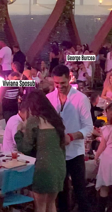 Viviana Sposub și George Burcea, numai un zâmbet/ Sursă foto: CANCAN.RO