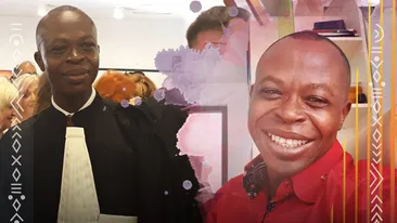 El este primul african care devine avocat în România