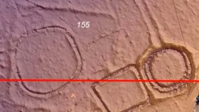 Structuri antice de la o civilizație pierdută au fost găsite în...