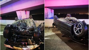 Un accident a avut loc în Prahova, noaptea trecută. Trei tineri au ajuns la spital