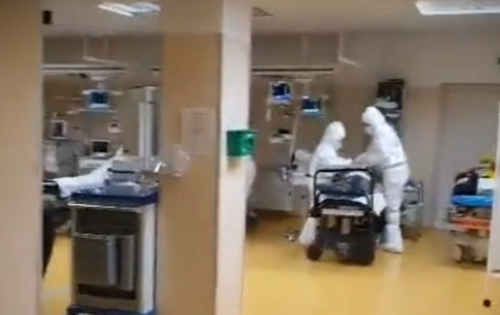 FOTO. Imagini cutremurătoare din Spitalul Județean din Suceava, acolo unde a fost depistat cel mai mare focar de COVID-19 din România
