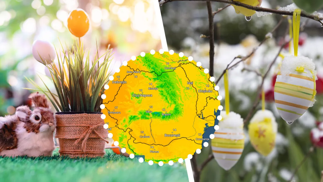 Prognoza meteo de Paște: ninge în continuare în România! Zonele în care vor crește temperaturile