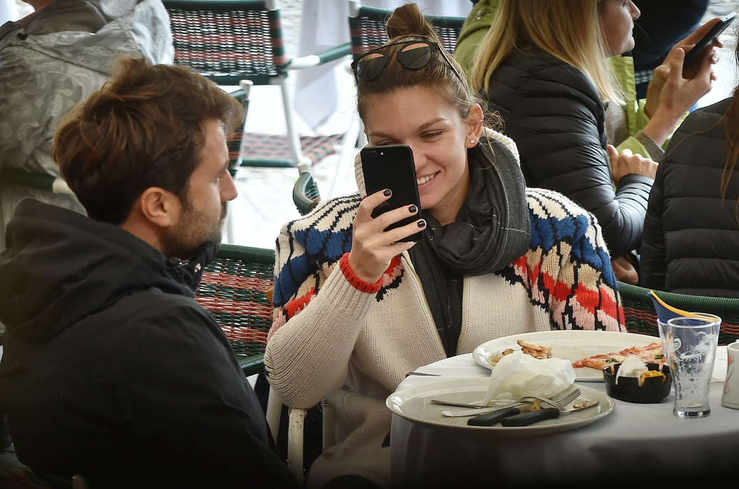 ** RIGHTS: WORLDWIDE EXCEPT IN ITALY ** Portofino, ITALY  - *EXCLUSIVE* Romenian tennis player Simona Halep, who is currently ranked the world number one in singles by the Women's Tennis Association; is pictured enjoying a romantic break in Portofino with her new boyfriend.

Pictured: Simona Halep

BACKGRID UK 5 NOVEMBER 2017 

BYLINE MUST READ: Cucu / BACKGRID

UK: +44 208 344 2007 / uksales@backgrid.com

USA: +1 310 798 9111 / usasales@backgrid.com

*UK Clients - Pictures Containing Children
Please Pixelate Face Prior To Publication*