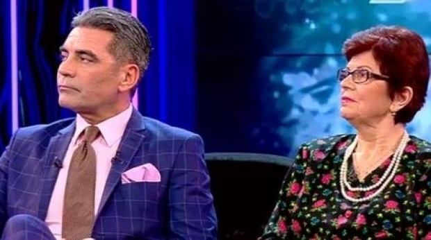 Marcel Toader, alături de mama sa