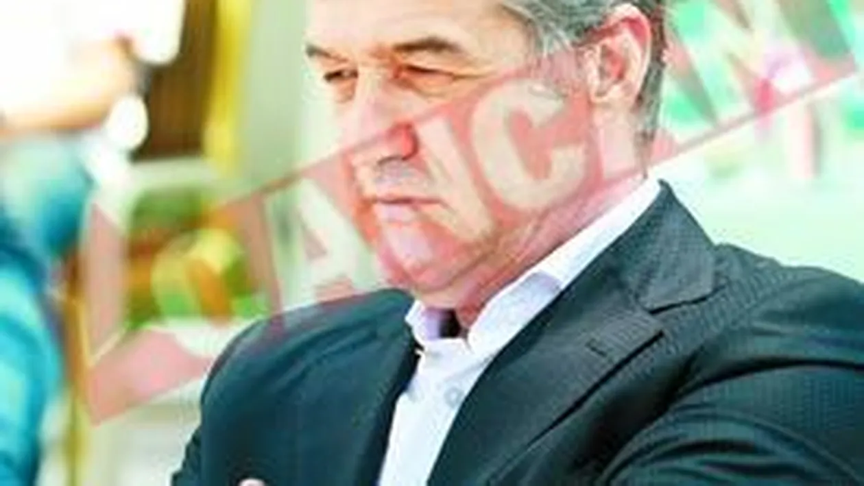 Au aruncat cu tomberonul dupa Becali!