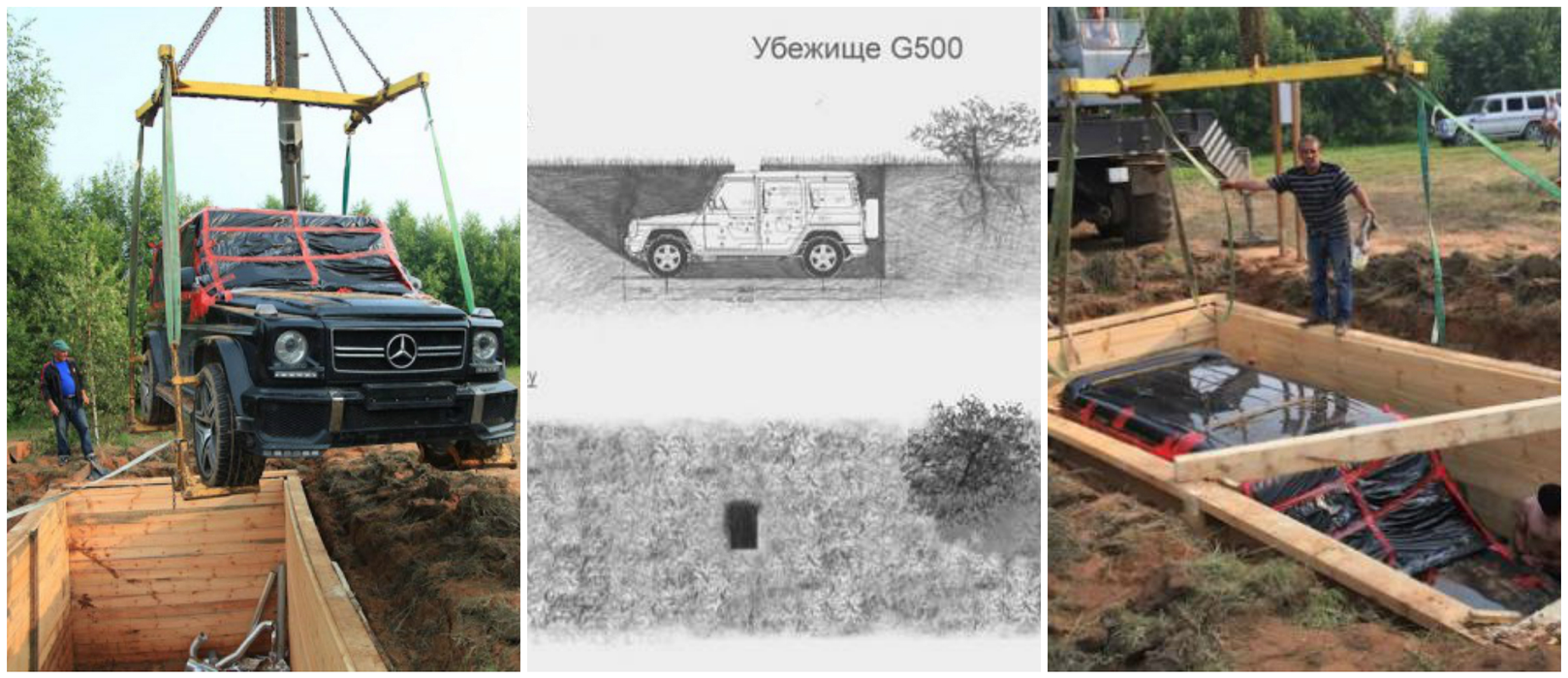Au descoperit un Mercedes-Benz G-Class îngropat în pământ în Rusia. Ce s-a întâmplat după ce oamenii au verificat bolidul