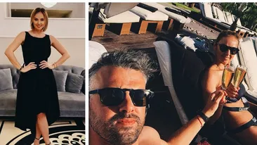 Roxana Ionescu, prima poză cu burtica de gravidă. Cum s-a fotografiat cu tatăl copilului