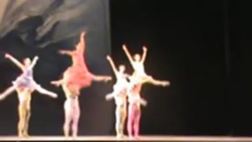 VIDEO Un coregraf roman face senzatie in Italia cu spectacolele sale de balet!