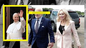 O româncă a vorbit cu Papa la telefon! Are o viață ca-n filme după ce s-a căsătorit cu un milionar de 95 de ani