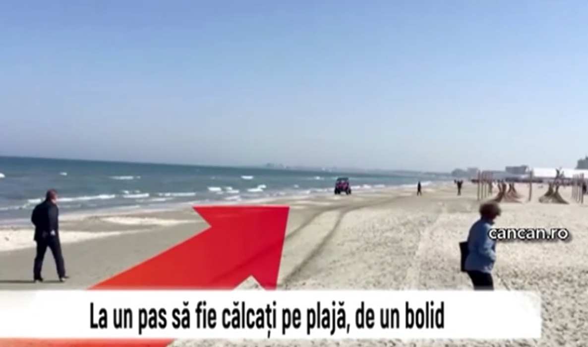 Scene halucinante surprinse cu puțin timp înainte de accident