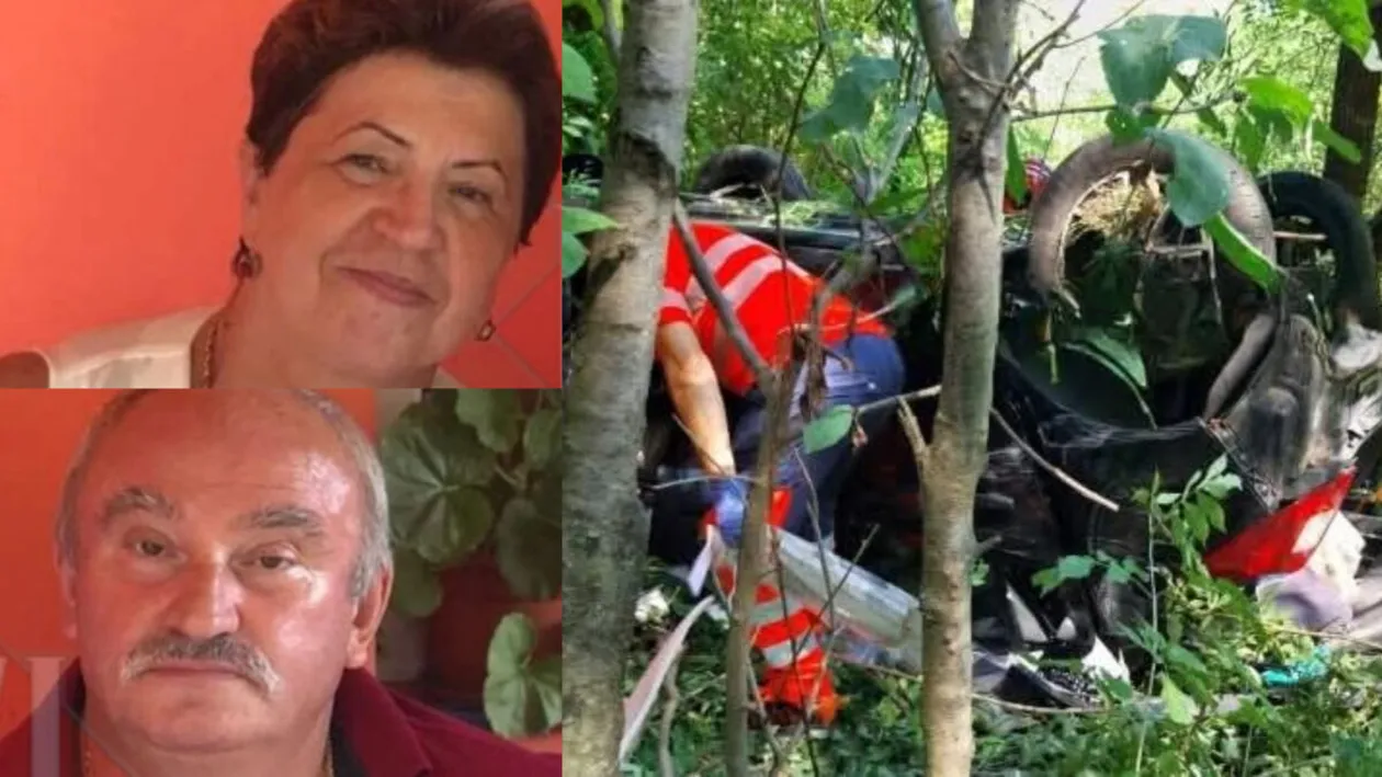 Dublă tragedie în Iași! Soț și soție, morți într-o clipită, după ce s-au răsturnat într-o râpă