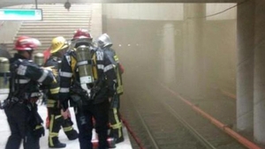 INCENDIU la metrou! Pasagerii au intrat în PANICĂ