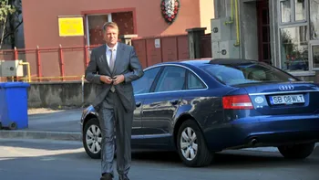 Doi copii răniți într-un accident produs lângă casa lui Klaus Iohannis din Sibiu. Minorii au ajuns la spital