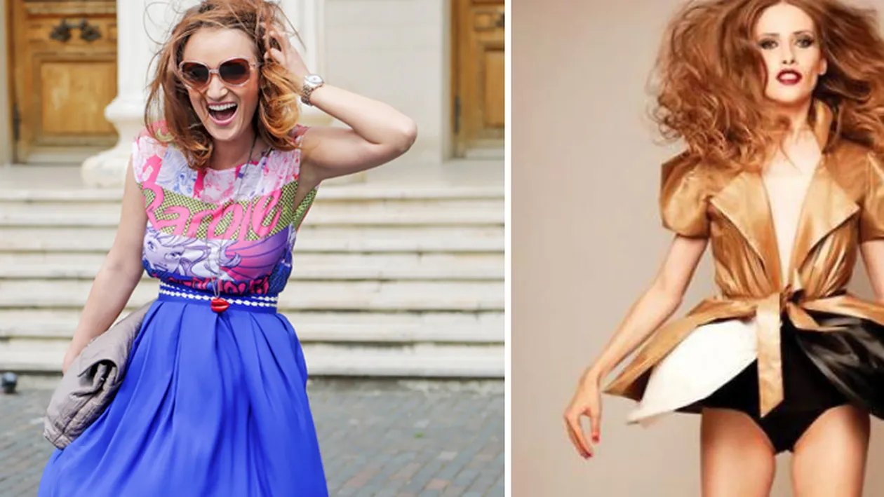 Iulia Albu are o rivala! O milionara si-a schimbat stilul radical si posteaza poze excentrice pe un blog de moda!