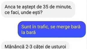 BANCUL ZILEI| "Anca, te aștept de 35 de minute. Ce faci, unde ești?"