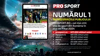 PROSPORT.RO – CEL MAI CITIT SITE DE SPORT DIN ROMÂNIA ÎN ZIUA DE 7 MAI 2024