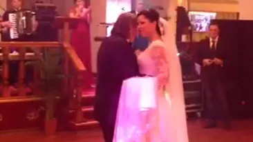 Ilie Nastase si Brigitte Sfat au dat startul petrecerii! Vezi aici primele imagini cu dansul mirilor