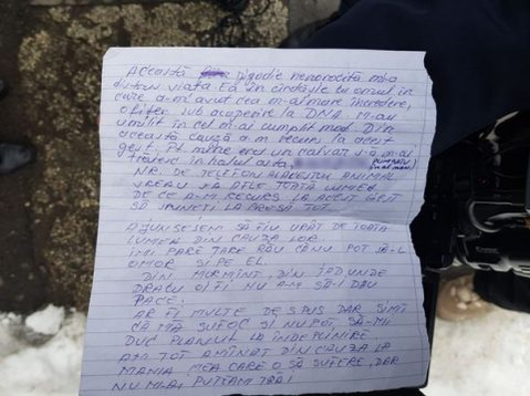 Legiștii au făcut publice rezultatele necropsiei în cazul crimei de la Slatina. Medicii sunt șocați. “Ea avea 17 lovituri de cuțil, el vreo 13!”