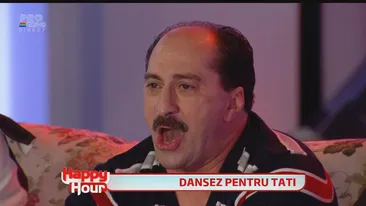 Ce tătic mândru! Fiica lui Romică Ţociu a dansat cha-cha la Happy Hour şi l-a emoţionat la maxim pe actor!