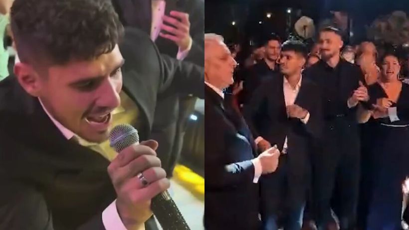 Video de milioane cu Florinel Coman! A cântat manele şi a primit bani din dedicaţii la nunta lui Denis Drăguş