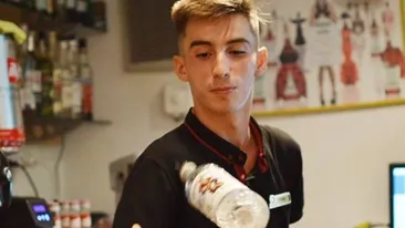 Ce a pățit barmanul din imagine la un interviu de angajare la o terasă din Mamaia: Mi s-a propus să lucrez 24/24 pe un salariu de...